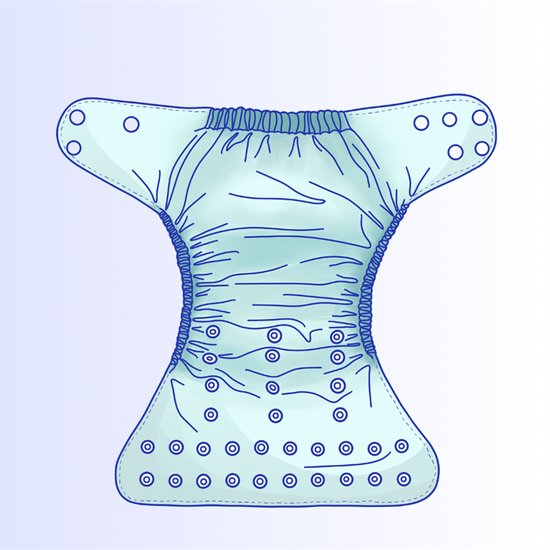 Premium Baby Diapers by KINGSOO – Superior Comfort & 12-Hour Leak Protection