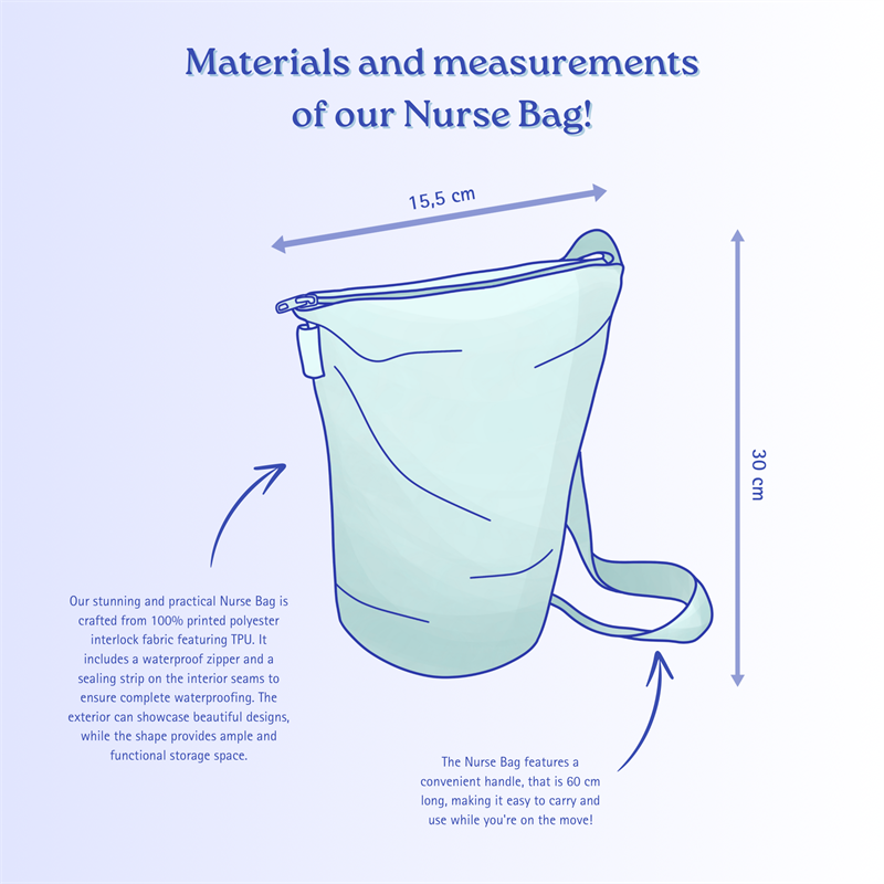 Materials and Measurements of reusable bags
