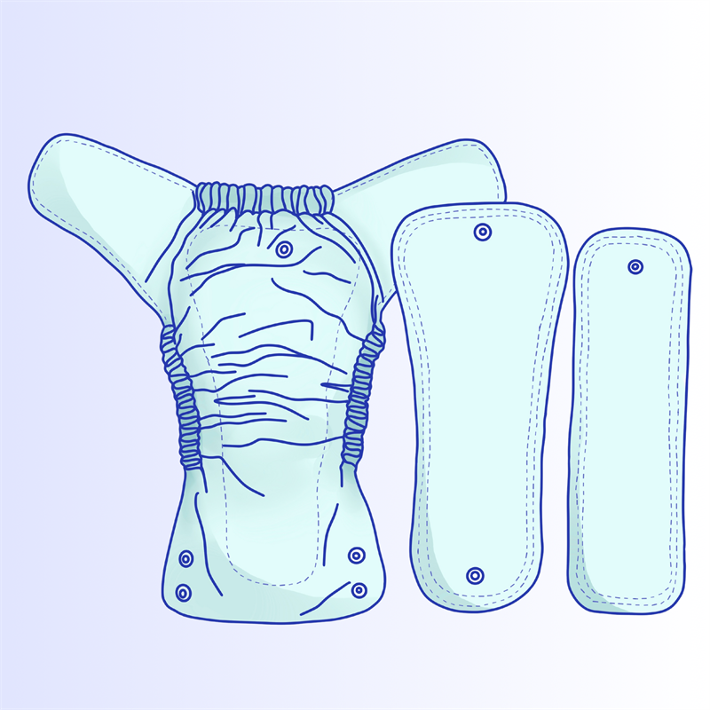 Eco-Friendly AI2 Baby Diaper for Comfortable Use 