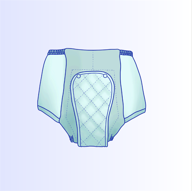 Advanced adult diaper materials and core construction
