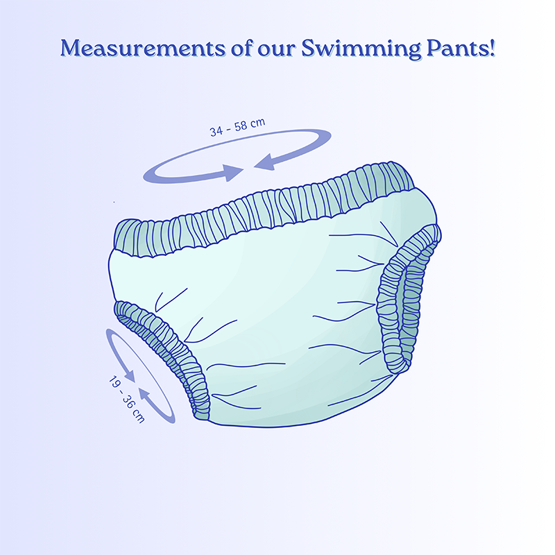 Adjustable Elastic Moisture Wicking Swimwear with Bamboo Lining Kids Swimming Pants