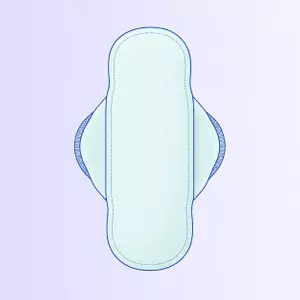 Overnight Bamboo & Polar Fleece Reusable Cloth Pads for Heavy Flow | Leakproof, Eco-Friendly & Ultra-Soft