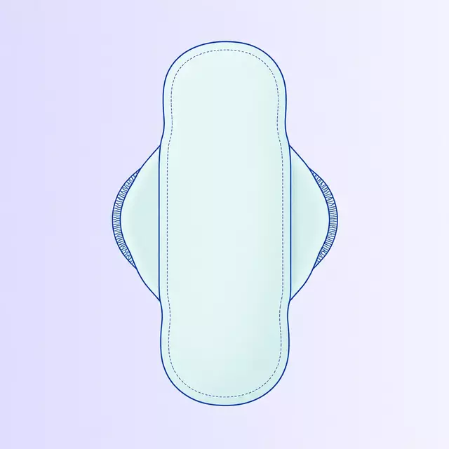 Overnight Bamboo & Polar Fleece Reusable Cloth Pads for Heavy Flow | Leakproof, Eco-Friendly & Ultra-Soft